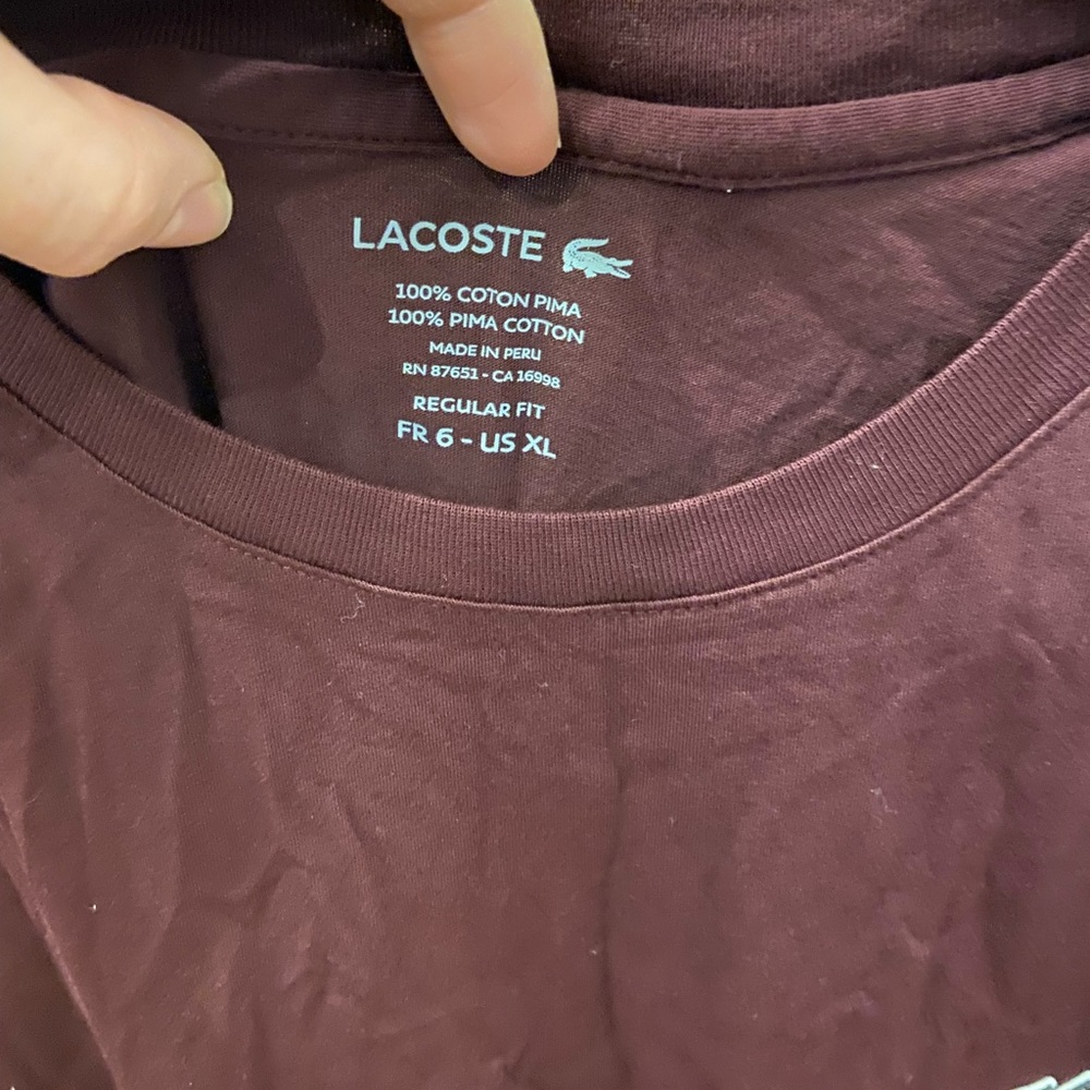 Lacoste tshirt